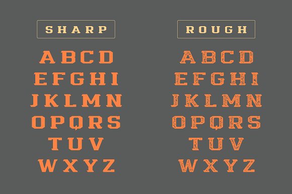 Machinist Font PNG with transparent background - Preview 2