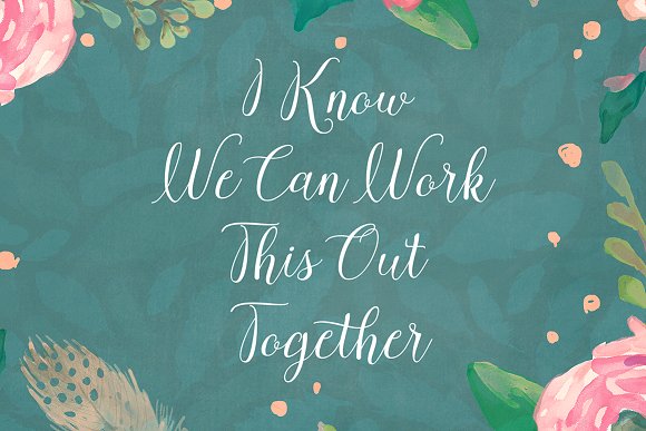 Morenthya Font PNG with transparent background - Preview 1