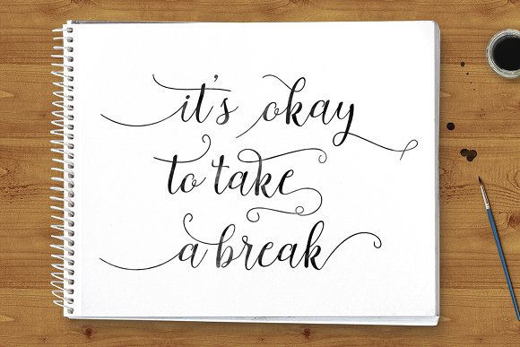 Morenthya Font PNG with transparent background - Preview 2