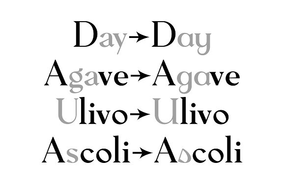 Pervinca Font PNG with transparent background - Preview 6
