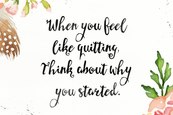 Quintessa Font PNG with transparent background - Preview 1