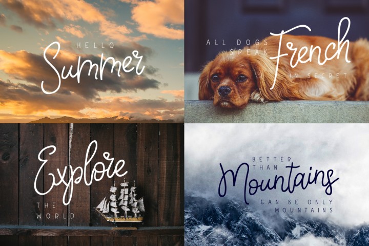 Raisia Font font preview - 3