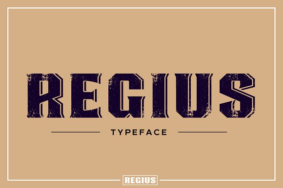 Regius Font PNG with transparent background - Preview 2