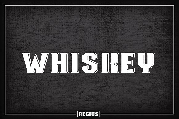 Regius Font PNG with transparent background - Preview 3