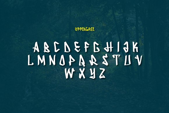 Serpong Font PNG with transparent background - Preview 4