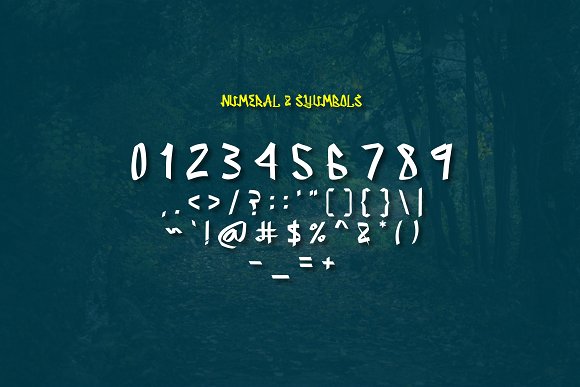 Serpong Font PNG with transparent background - Preview 6