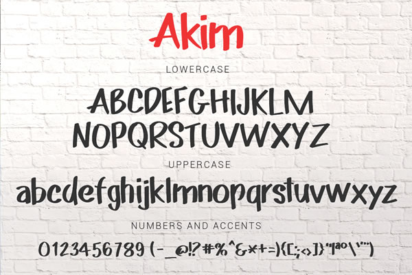 Akim Font - Preview 6