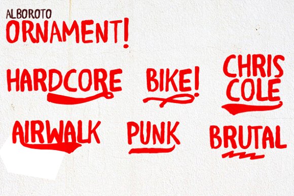 Alboroto Font - Preview 4