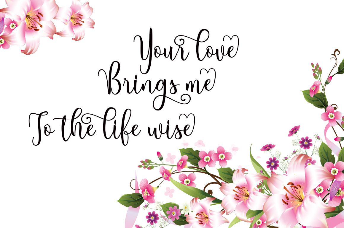 Berleyila Font - Preview 1