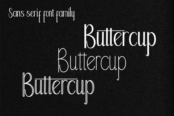 Buttercup Font - Preview 1