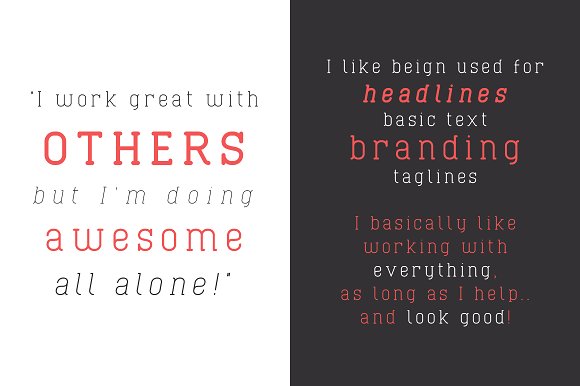Cabo Slab Font - Preview 1