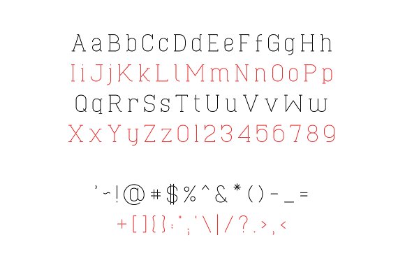 Cabo Slab Font - Preview 2