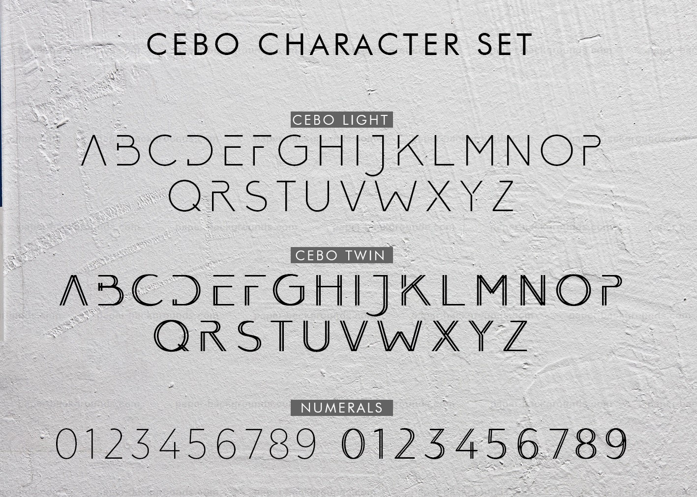 Cebo Font - Preview 3