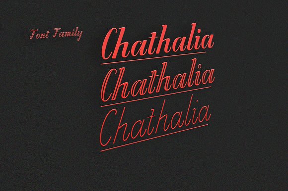 Chathalia Font - Preview 1