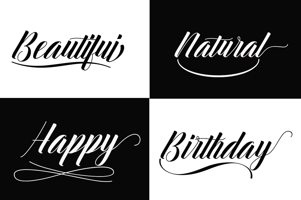 Chietah Font PNG with transparent background - Preview 1