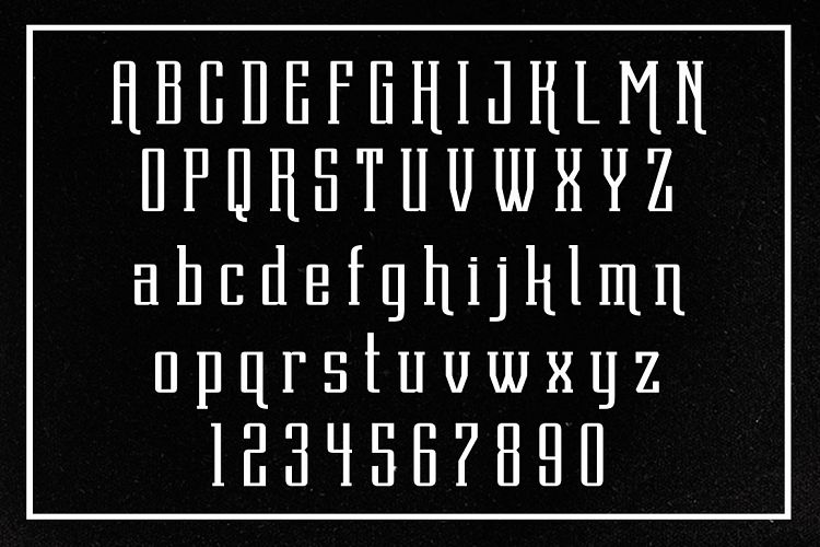 Dentra Font - Preview 4