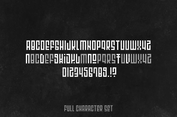 Escape Font - Preview 3