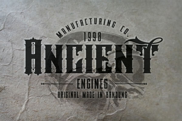 Fire Skin Font PNG with transparent background - Preview 3