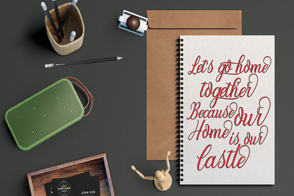 Lattonya Font PNG with transparent background - Preview 3