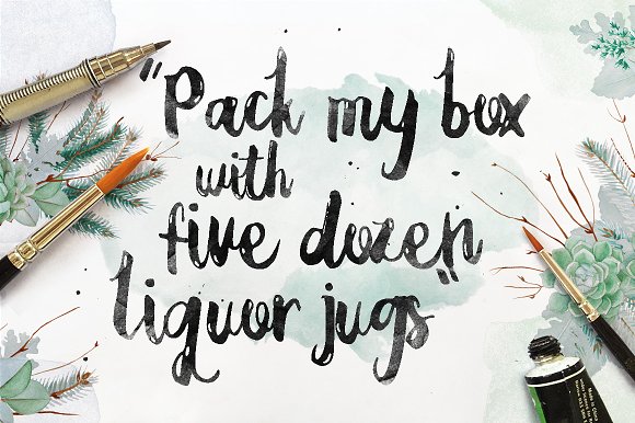 Paula Paulina Font PNG with transparent background - Preview 3