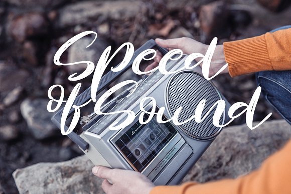 Revolution Brush Font PNG with transparent background - Preview 2