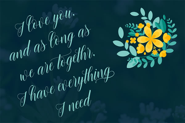 Rosenesya Font PNG with transparent background - Preview 5