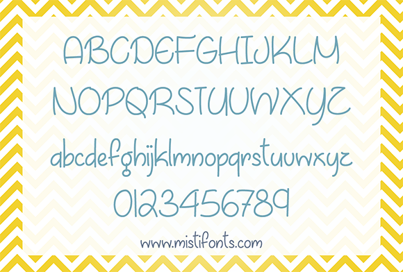 April Flowers Font - Preview 1