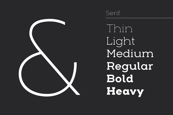 Arkibal Serif Font - Preview 1