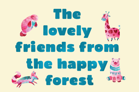 Bumpo Soft Font - Preview 1