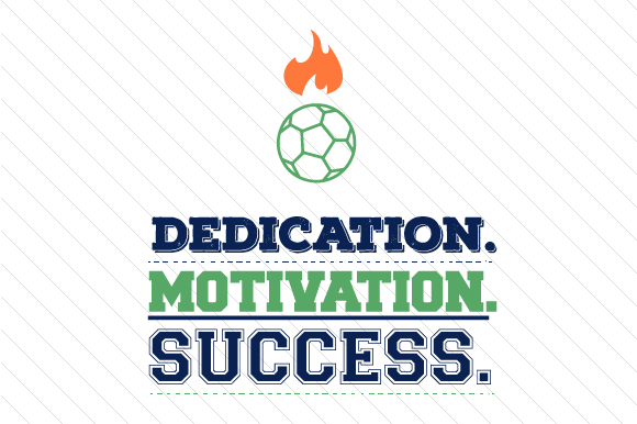 Sports Dedication Example Dedication Motivation Success Soccer SVG Cut file by Creative Fabrica ...