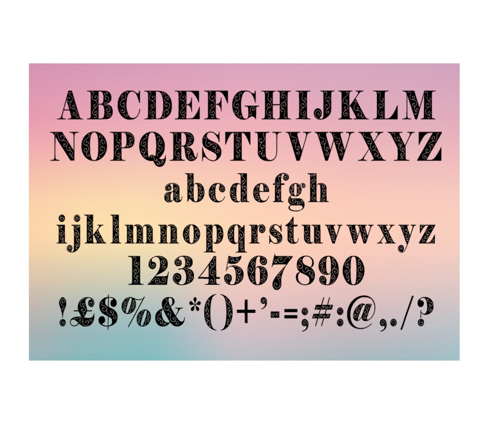 Filigran Font - Preview 2
