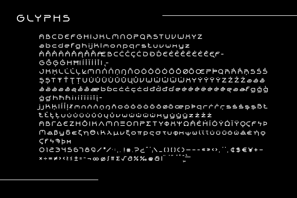 Kryxx Font PNG with transparent background - Preview 3