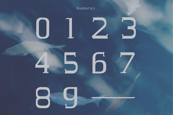 Marinha Font font preview - 3