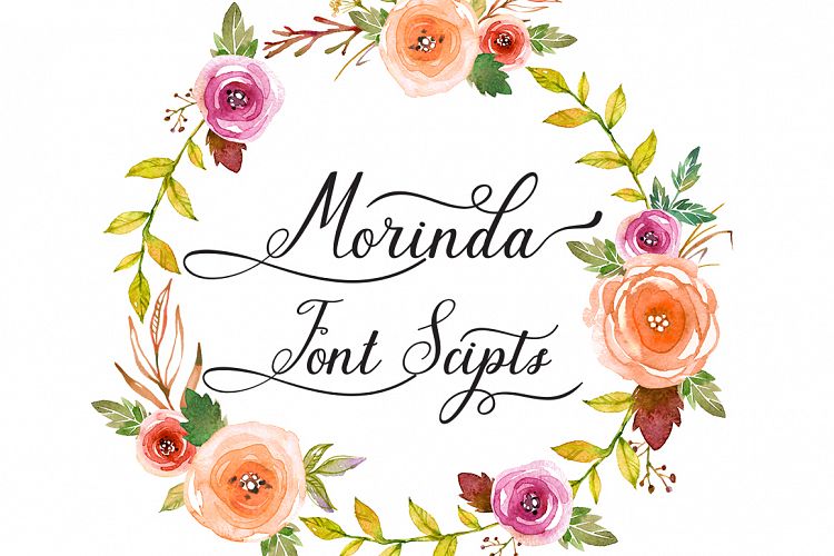 Morinda Font PNG with transparent background - Preview 4