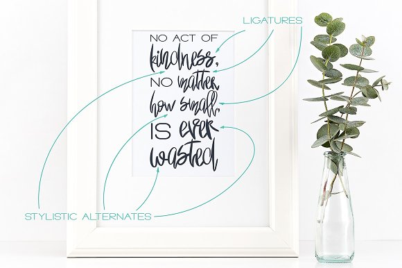 Palma Nana Font PNG with transparent background - Preview 2