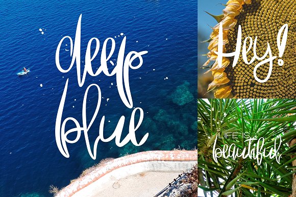 Palma Nana Font PNG with transparent background - Preview 3