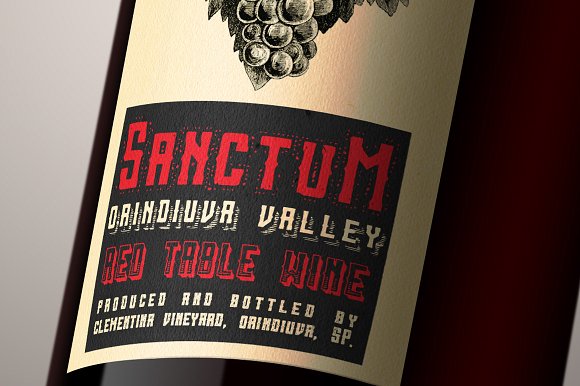 Sanctum Inky Collection Font PNG with transparent background - Preview 4