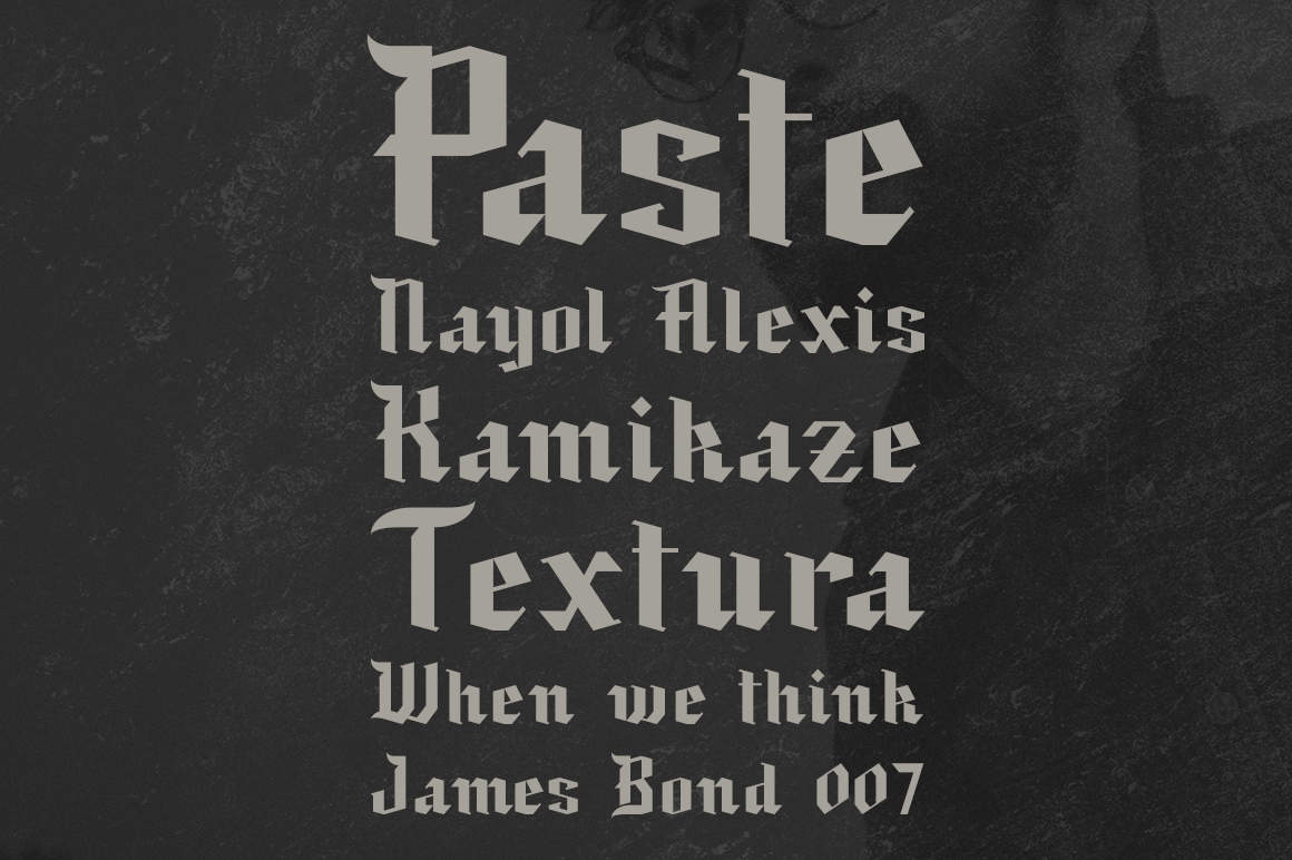 Black Baron Font - Preview 1