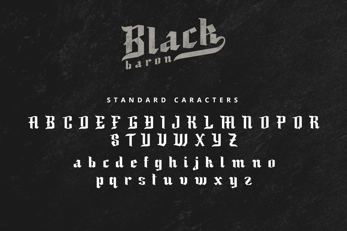 Black Baron Font - Preview 5