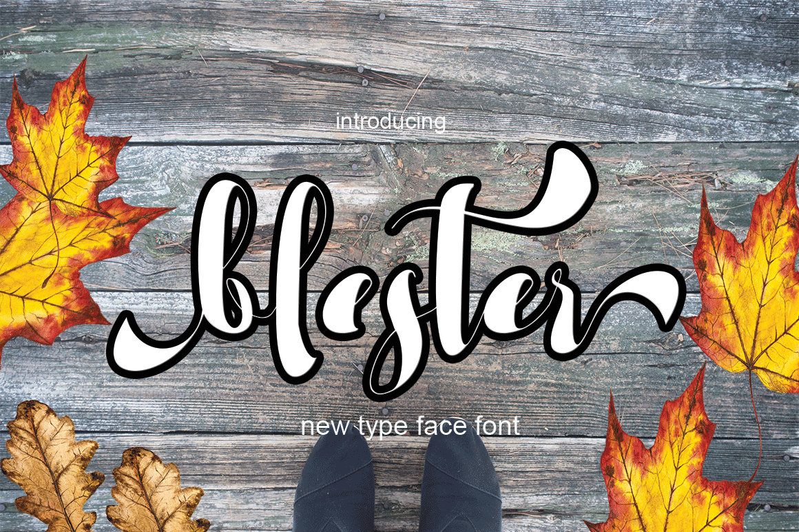 Blester Font - Preview 1