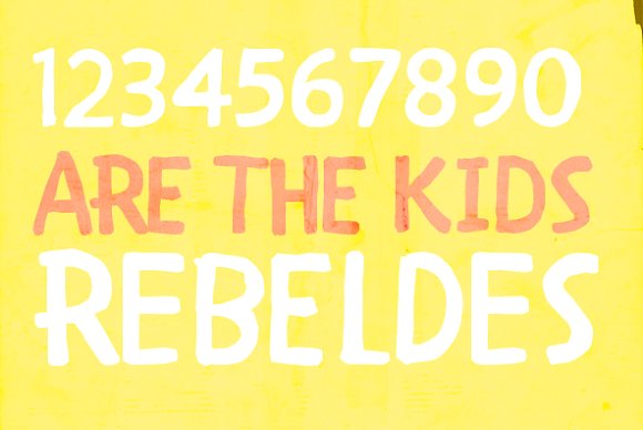 Children One Font - Preview 3