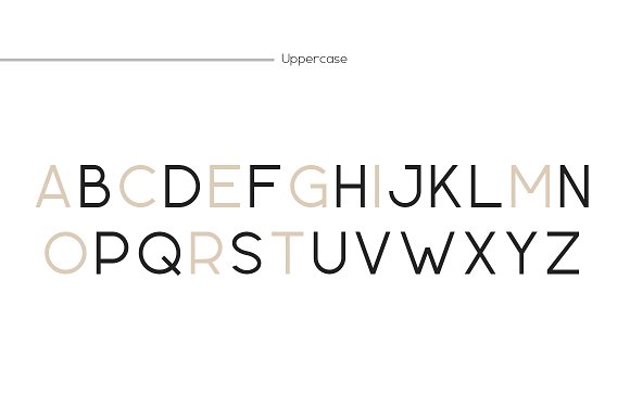 Geometrica Sans font preview