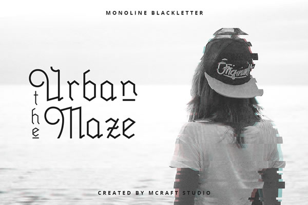 Millennium Font font preview - 2