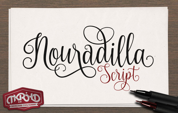 Nouradilla Script Font Free Version