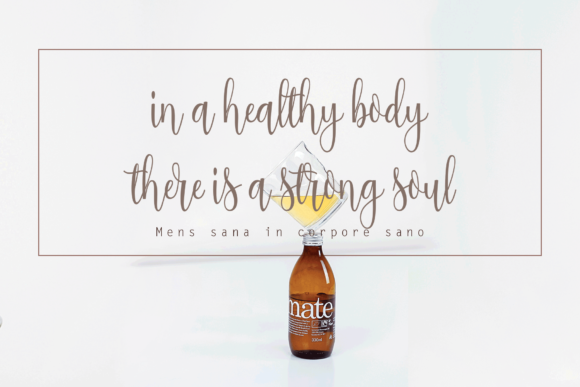 Salwa Font PNG with transparent background - Preview 1