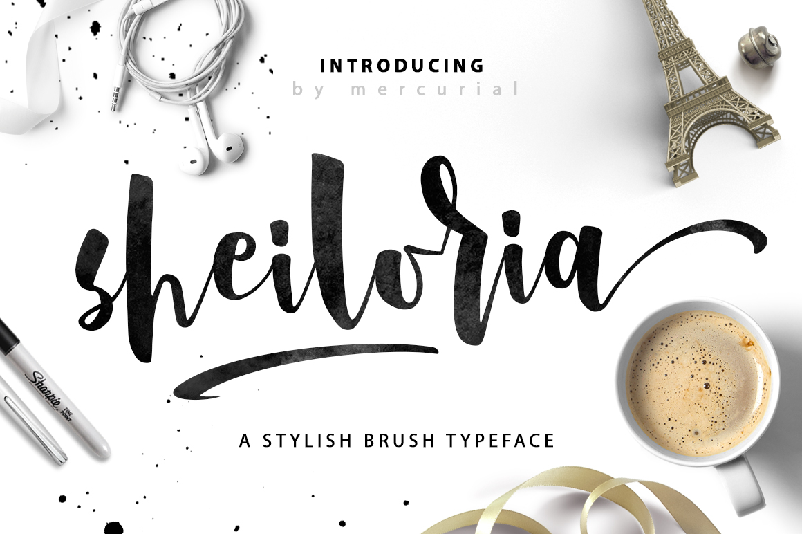 Sheiloria Script & Handwritten Font By Mercurial