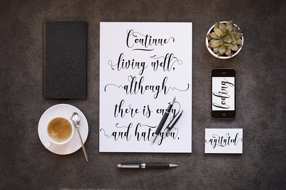 Advantages Font - Preview 3