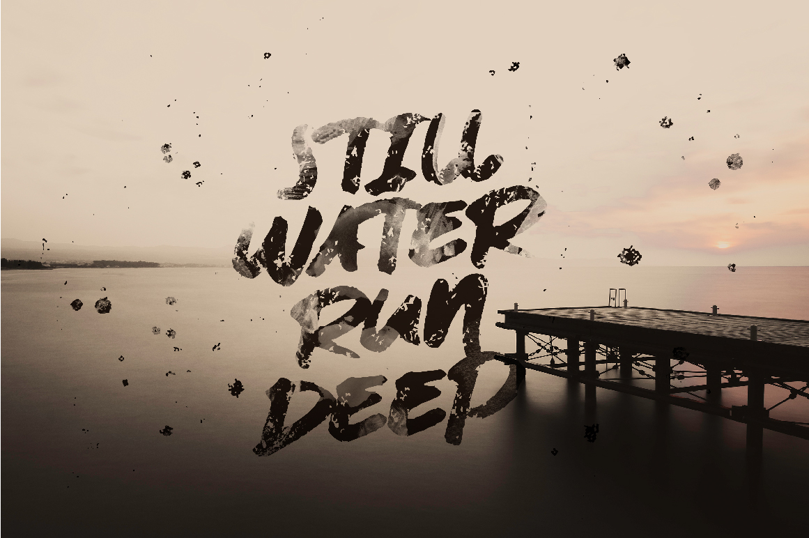 Basnow Grunge Font - Preview 1