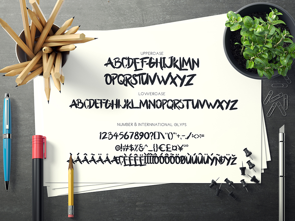Bllody Rainan Font - Preview 3