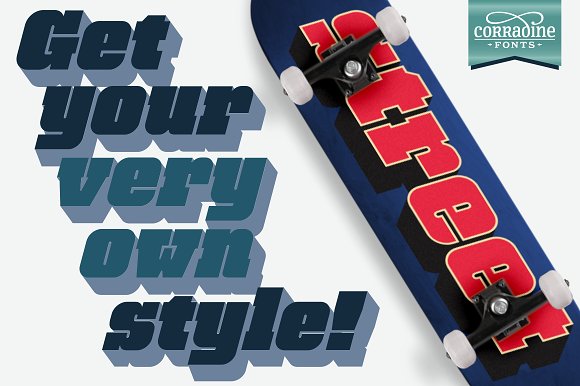 Bloque Family Font - Preview 1
